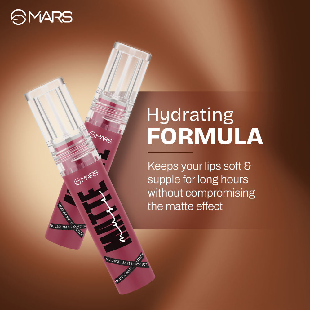 MARS Matte Muse Lipstick - 12 LOVE LADY (3ml)