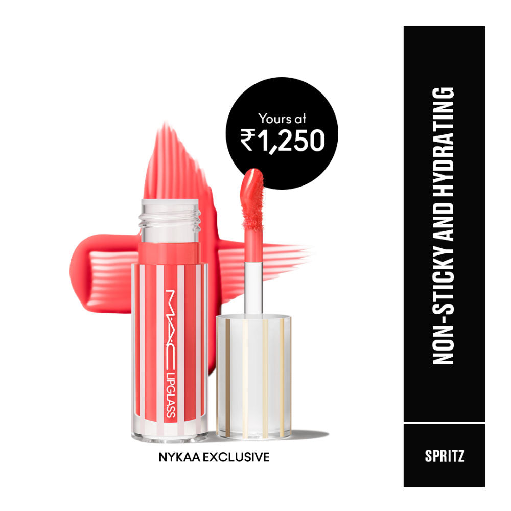 M.A.C Lipglass Air Mini Lip Gloss - Spritz (2.6ml)