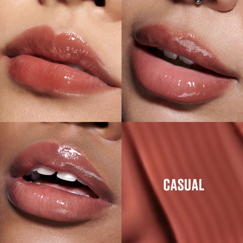 M.A.C Lipglass Air Mini Lip Gloss - Casual (2.6ml)