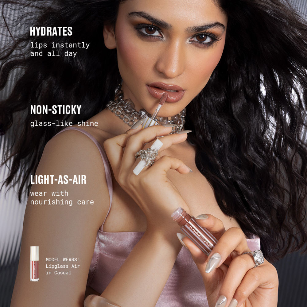 M.A.C Lipglass Air Mini Lip Gloss - Casual (2.6ml)