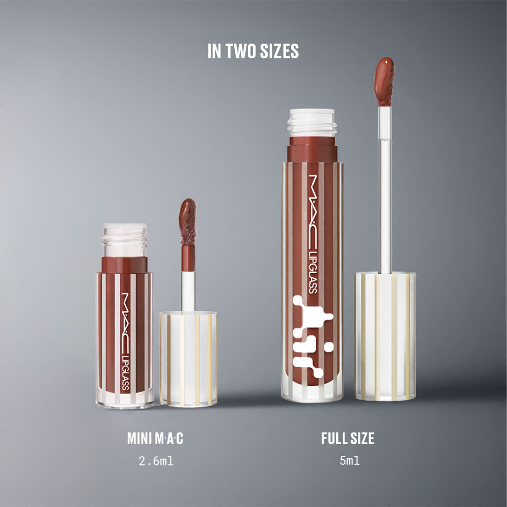 M.A.C Lipglass Air Mini Lip Gloss - Aesthetic (2.6ml)