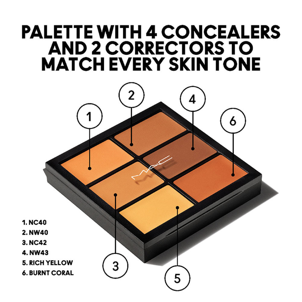 M.A.C Studio Fix Conceal and Correct Palette - Medium Deep (Singles)