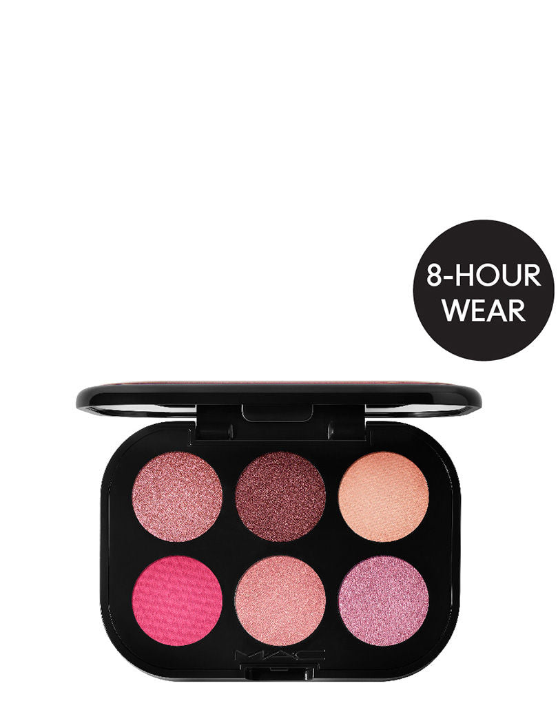 M.A.C Connect In Colour Eye Shadow Palette X6 - Rose Lens (6.25 g)