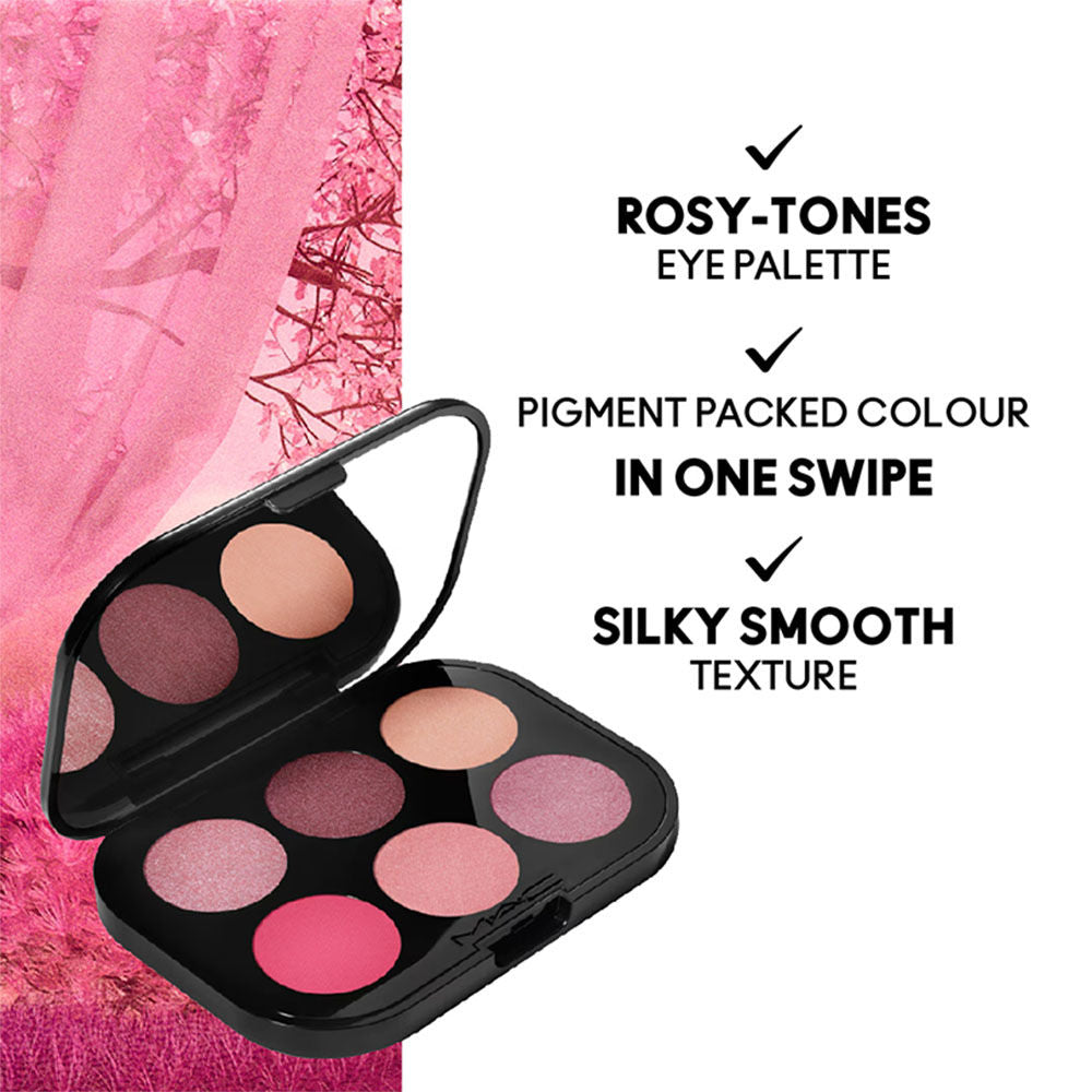 M.A.C Connect In Colour Eye Shadow Palette X6 - Rose Lens (6.25 g)