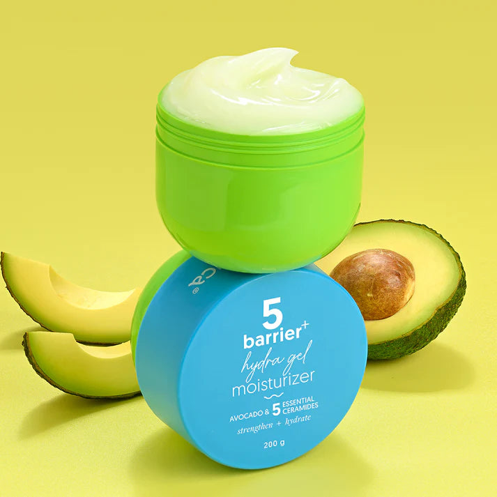 Aqualogica – 5 Barrier+ Hydra Gel Moisturizer with Avocado & 5 Essential Ceramides -(200 g)