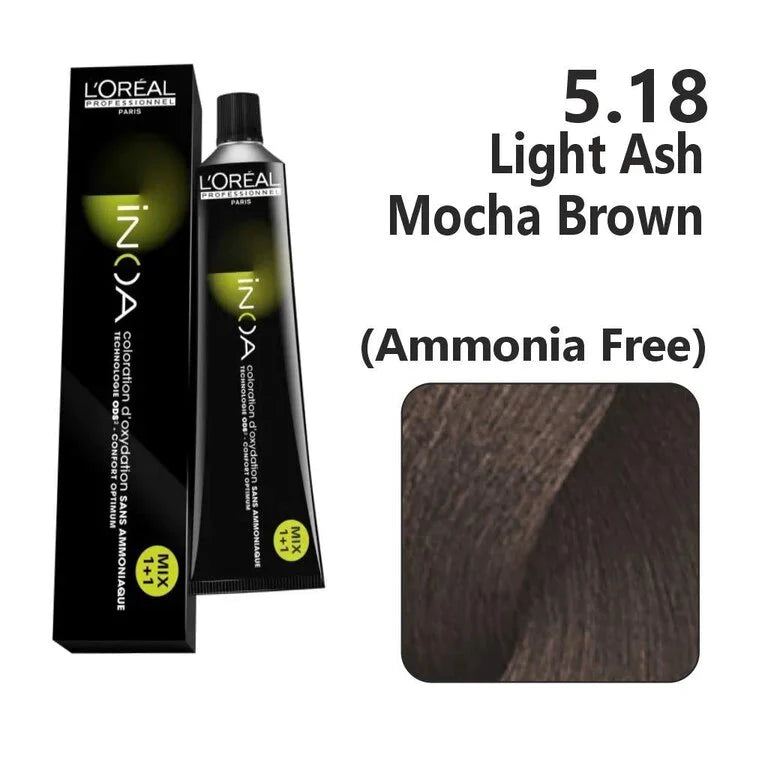 Loreal Professionel - Inoa No Ammonia Permanent Hair color (60g)