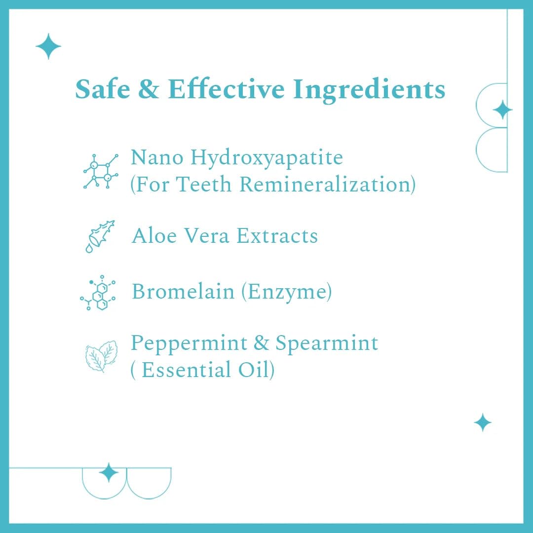 Perfora Dream Whitening Toothpaste - 75 gms (Pack of 3) | Instant Teeth Whitening for Kids & Adults | Made Safe Certified SLS Free & No Artificial Sweeteners |