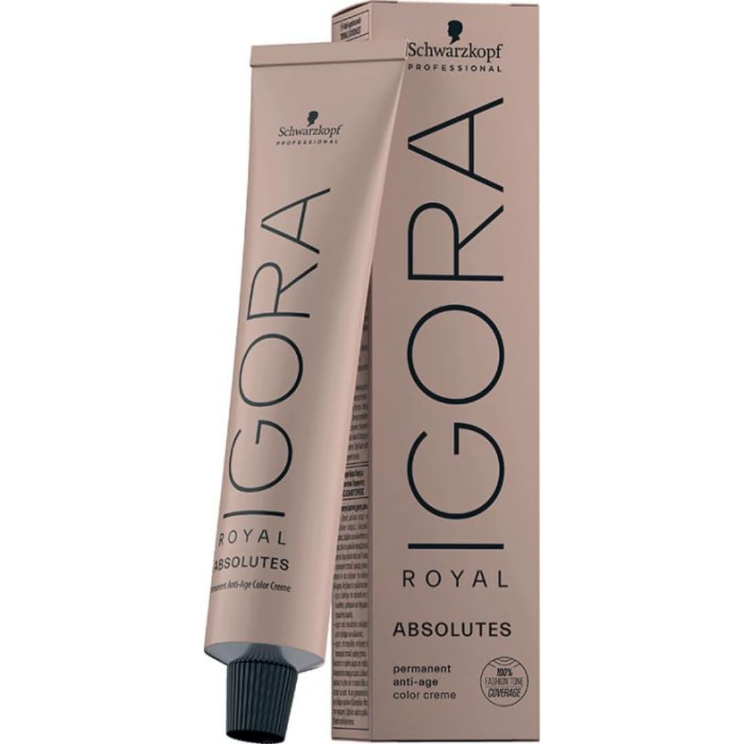 Schwarzkopf Professional Igora Royal Absolutes Hair Color, 7-60, Medium Blonde Chocolate Natural, 2.1 Ounce