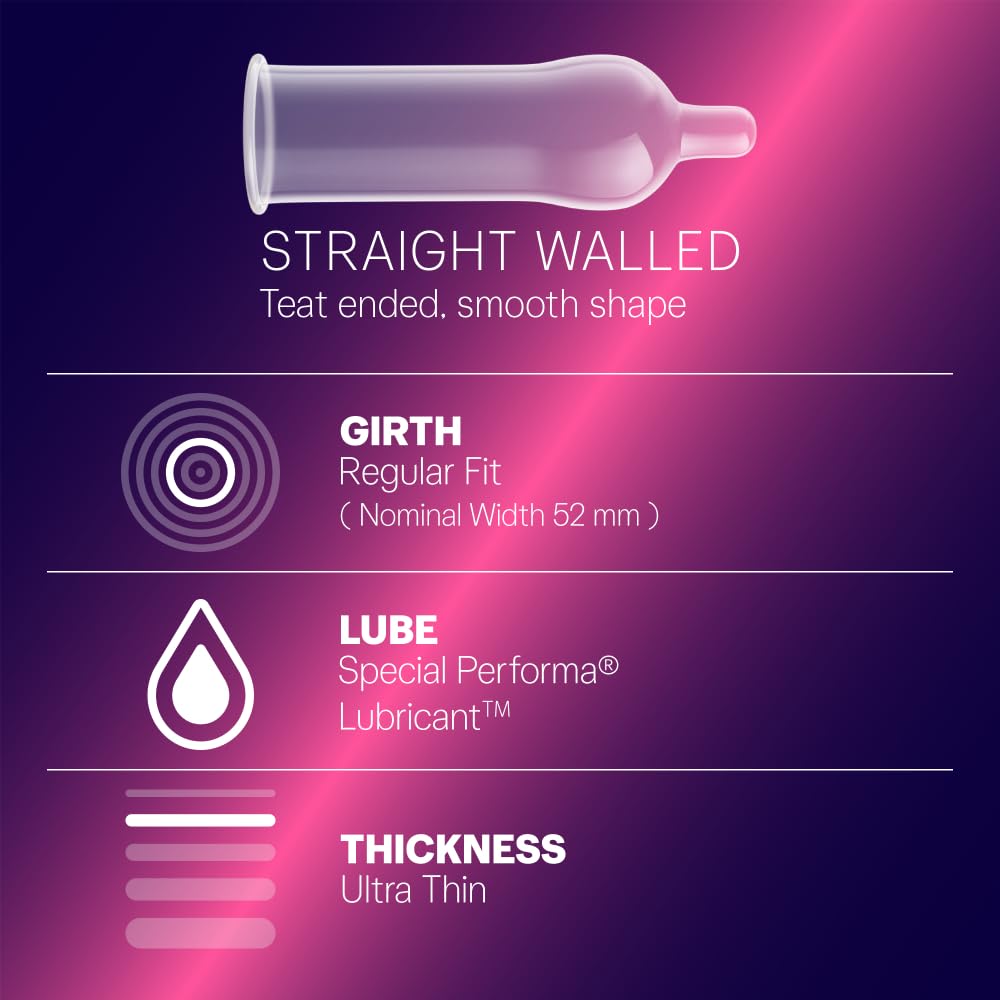 Durex Extra Time Ultra Thin Condom 10 Count