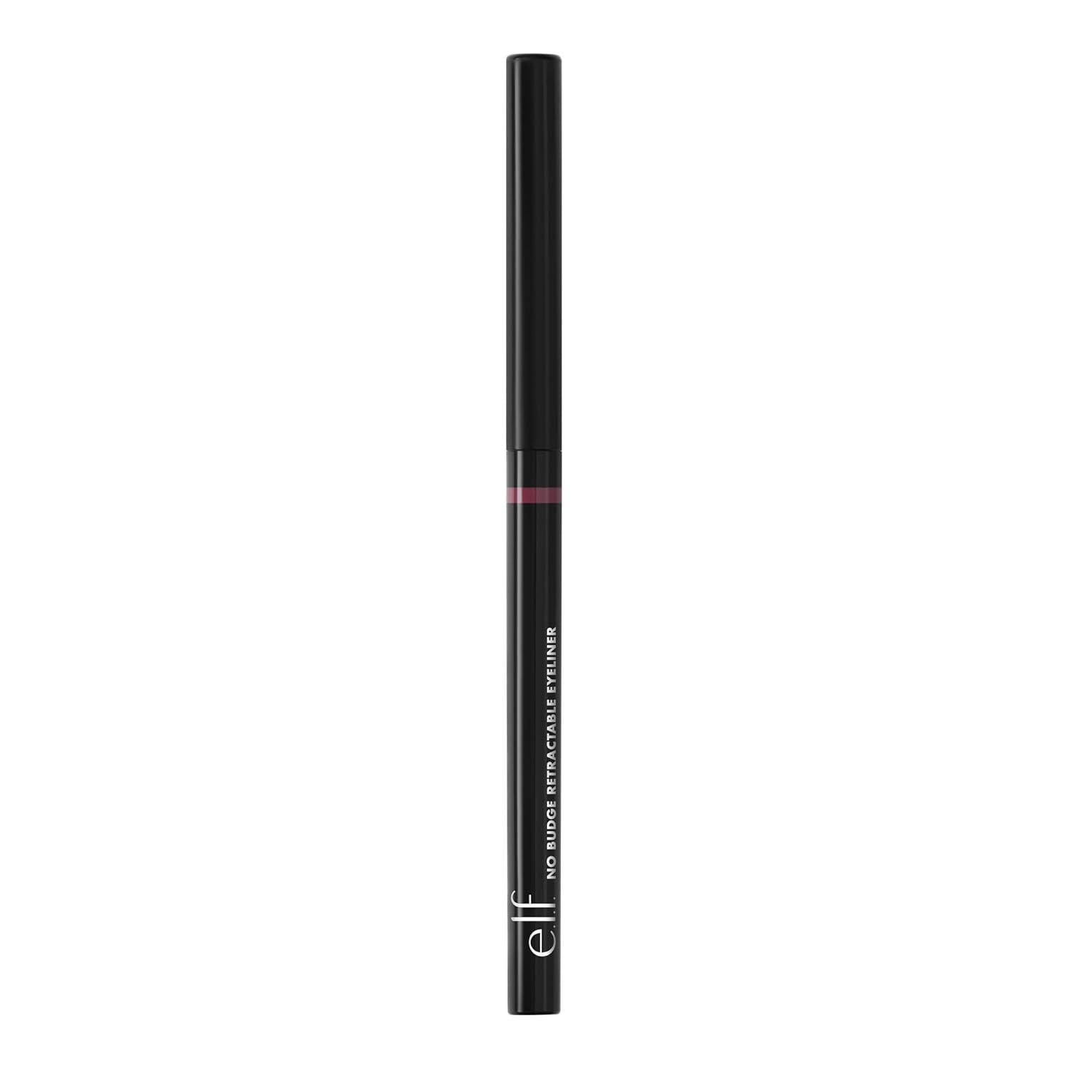e.l.f. No Budge Retractable Eyeliner, Creamy, Ultra-Pigmented & Waterproof, Creates Bold & Defined Lines, Vegan & Cruelty-Free, Ruby