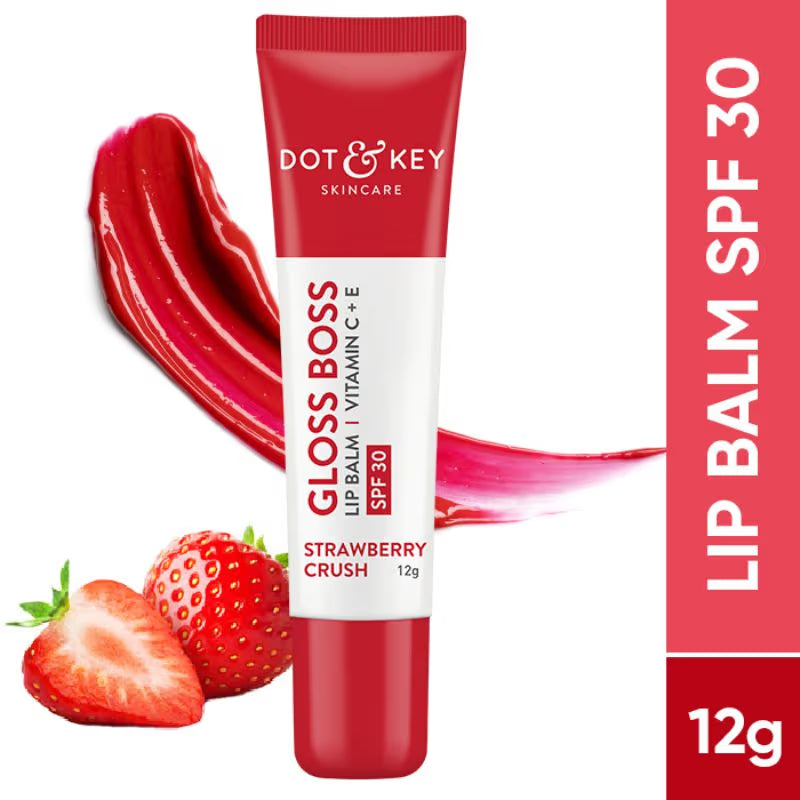 Dot & Key SPF 30 Tinted Gloss Boss Lip Balm With Vitamin C + E 12g