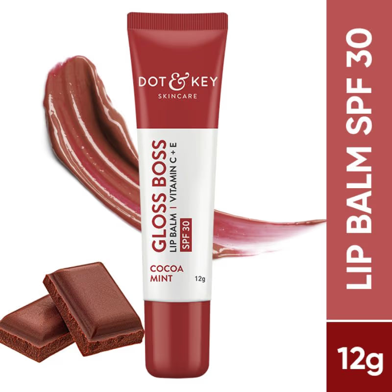 Dot & Key SPF 30 Tinted Gloss Boss Lip Balm With Vitamin C + E 12g