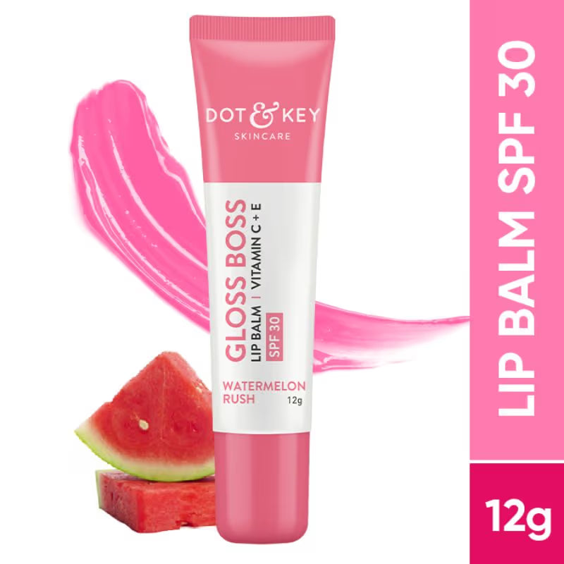 Dot & Key SPF 30 Tinted Gloss Boss Lip Balm With Vitamin C + E 12g