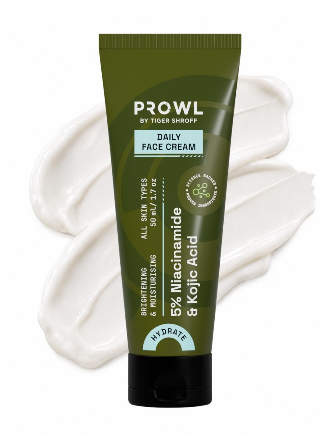 PROWL by Tiger Shroff Daily Brightening Cream for Men | Face Moisturiser