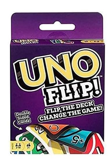Mattel Uno Flip and Skip Bo 2-Pack Combo Card Game