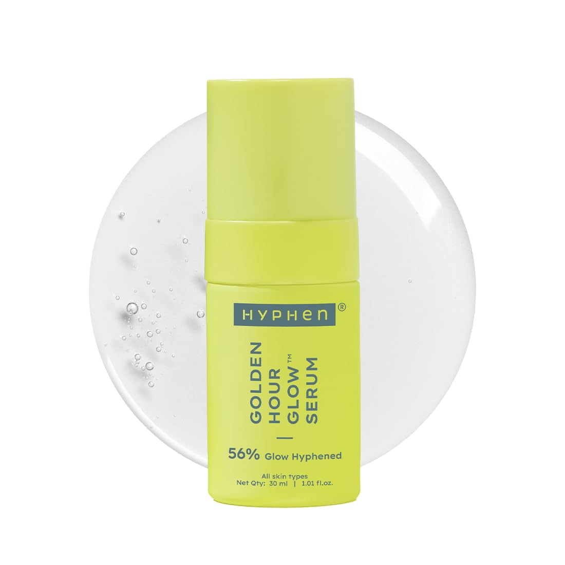 Hyphen 5% Niacinamide, 1% Alpha Arbutin & 25% Kakadu Plum Brightening Face Serum | 20X Vitamin C for Glowing Summer Skin | Hydrating Serum for Dark Spots, Pigme