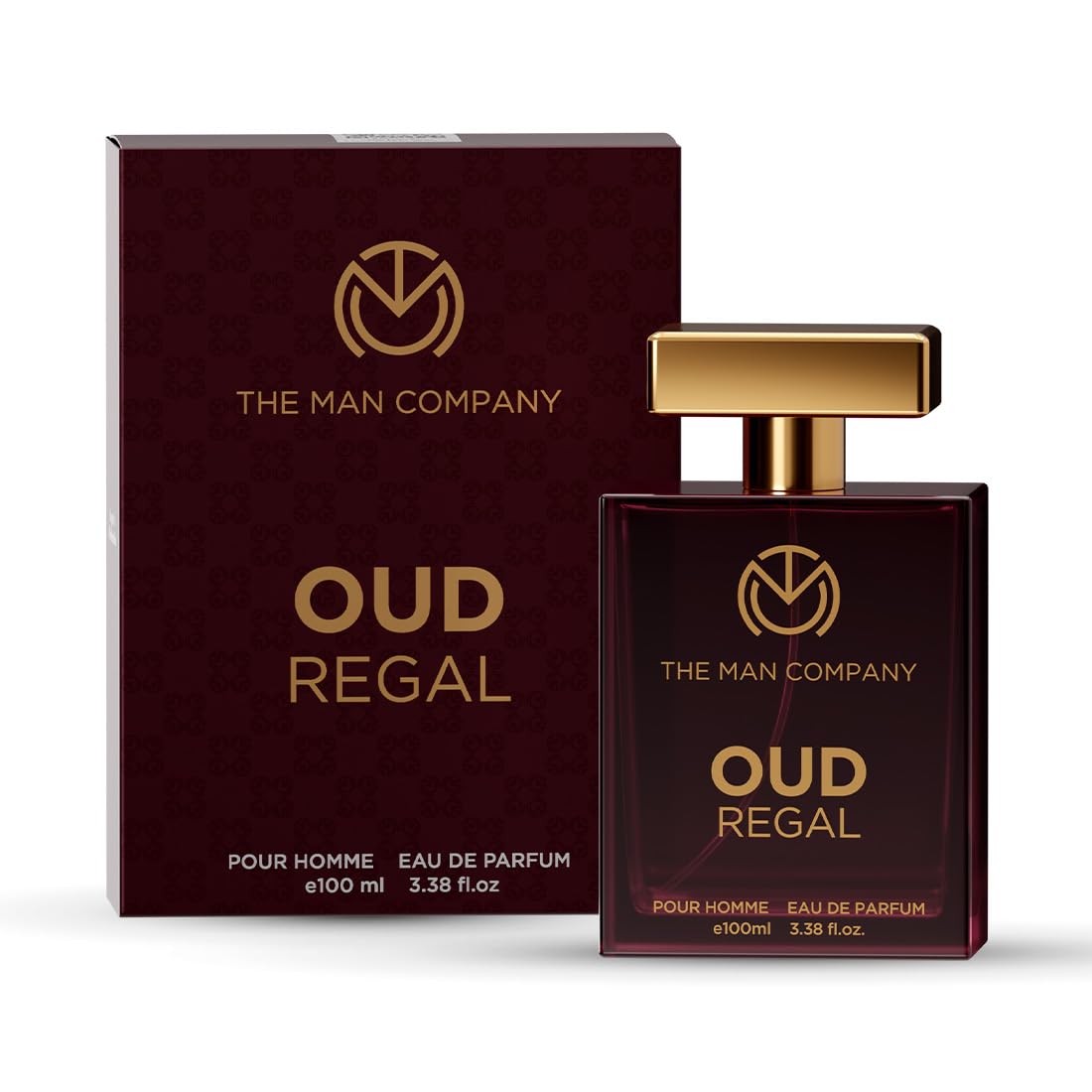 THE MAN COMPANY OUD REGAL Perfume for Man | Long Lasting Bold Oud Perfume | Luxury EDP Fragrance with Saffron & Patchouli | Gift for Him | 100 ml | Anniversary