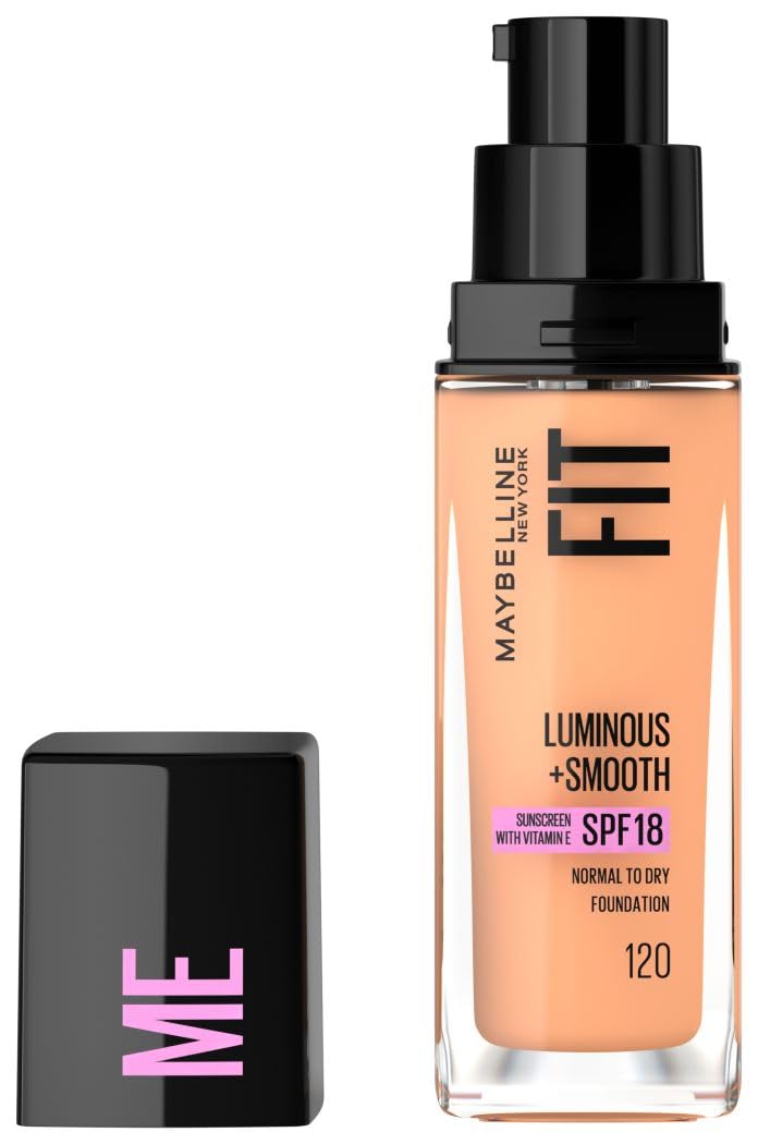 Maybelline Fit Me! Matte Oily Liquid Foundation - 120 Medium Classic Ivory 30Ml