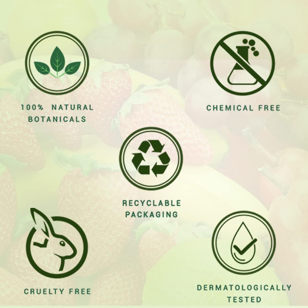 Biotique Fruit Brightening Face Wash| Ayurvedic and Organically Pure| Advanced Swiss Technology |100% Botanical Extracts| Suitable for All Skin Types | 200mL