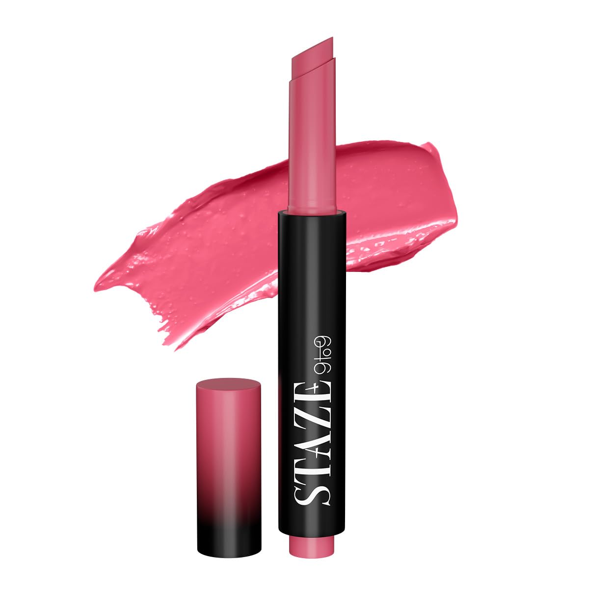 Staze Y.U.M.M.Y Lip Gloss Balm | 3-in-1 Gloss + Tint + Balm | High-Shine Glossy Finish | With SPF 15 | Non-sticky Formula with Hyaluronic Acid & Shea Butter | 04 Strawberry Jelly | 2g