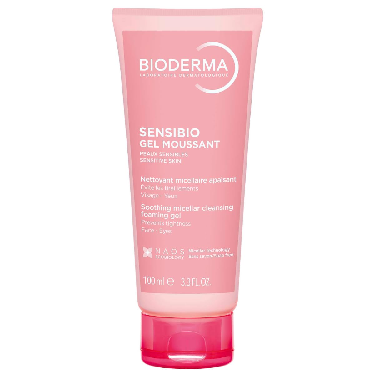 Bioderma Sensibio Gentle Soothing Micellar Cleansing Foaming Gel For Sensitive Skin(100ml)