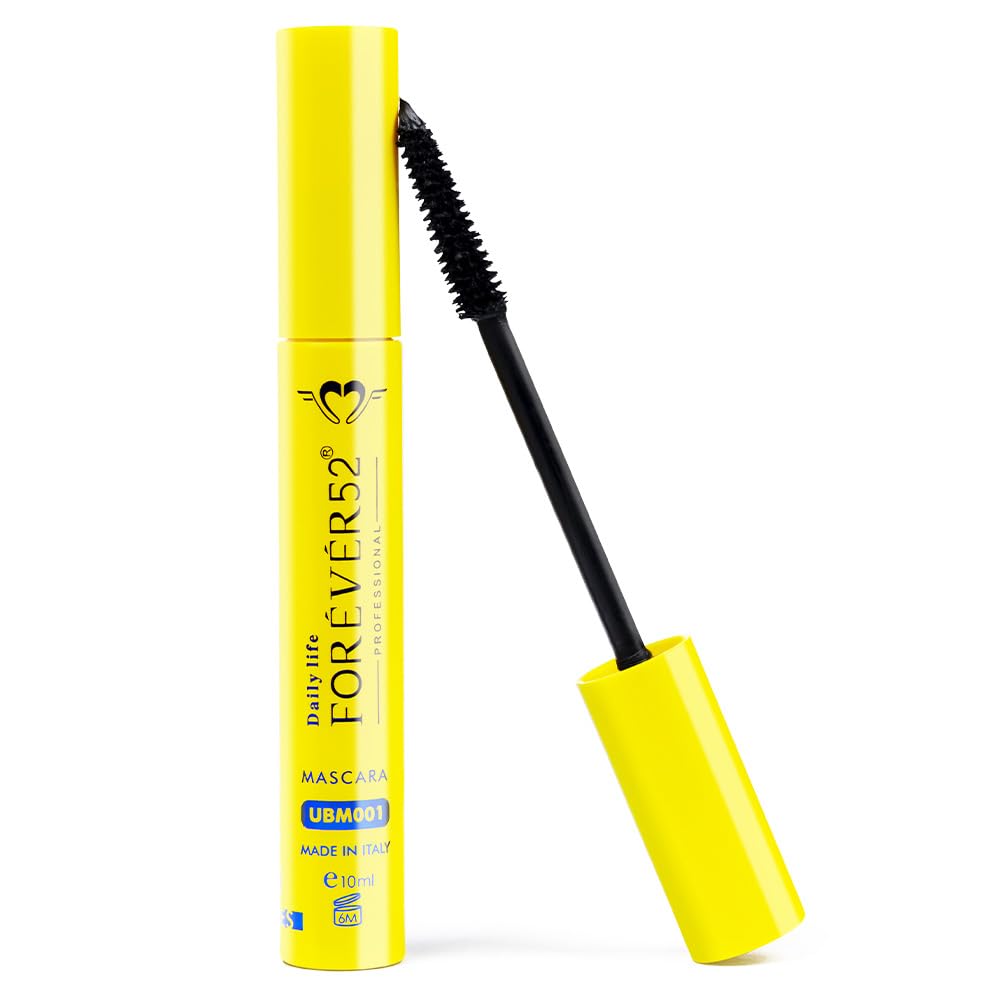 Daily Life Forever52 Unbelievable Mascara | Volumizing, Lengthening & Defining Lash Mascara | Smudge-Proof, Quick-Dry, Long-Lasting Formula (Black, UBM001)