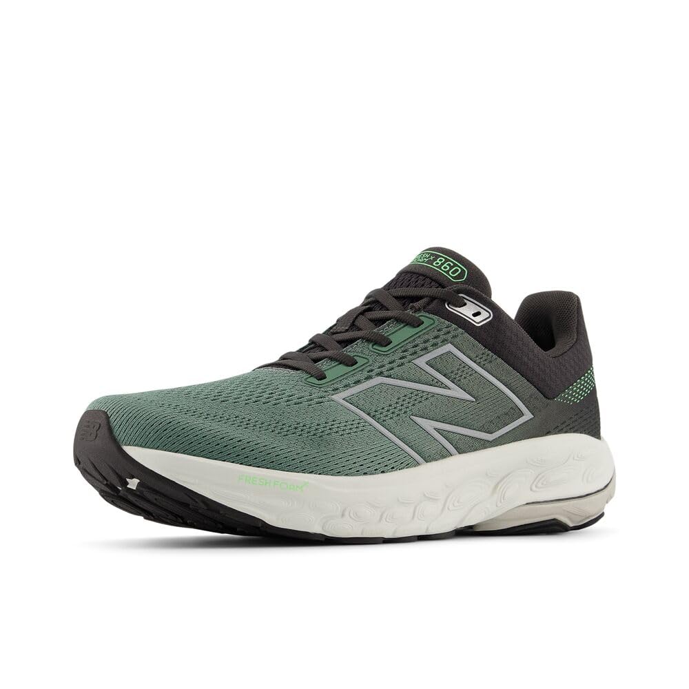 New Balance Mens Fresh Foam X 860 V14 12 UK (12.5 US) Dark Juniper/Black Cement/Grey Matter
