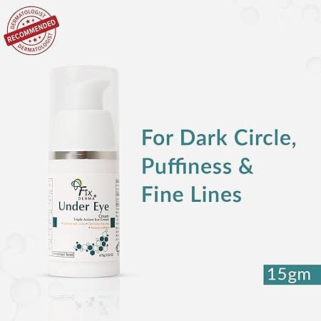 Fixderma - Under eye cream For Dark circles Paraben free (15g)