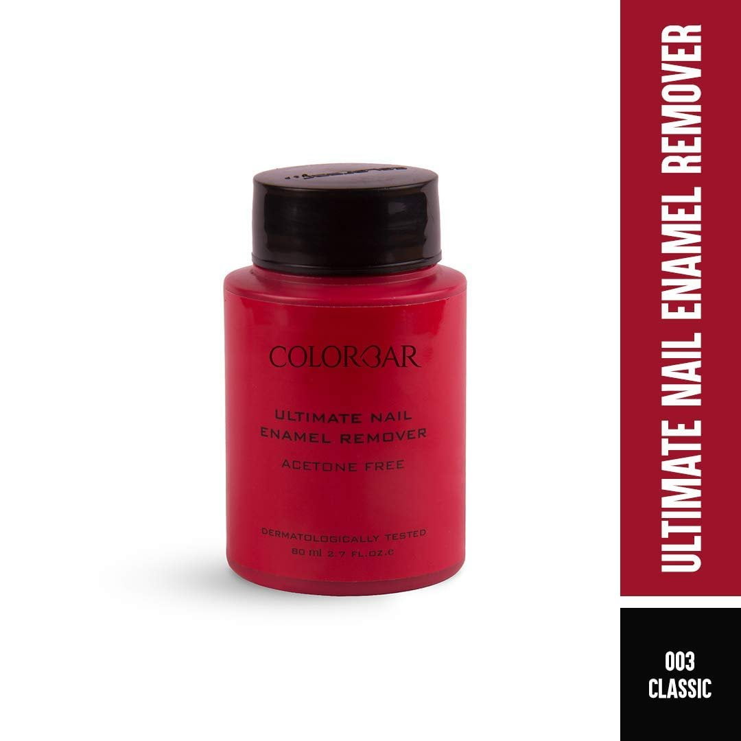 Colorbar - Ultimate Nail Enamel Acetone Free Remover (80ml)