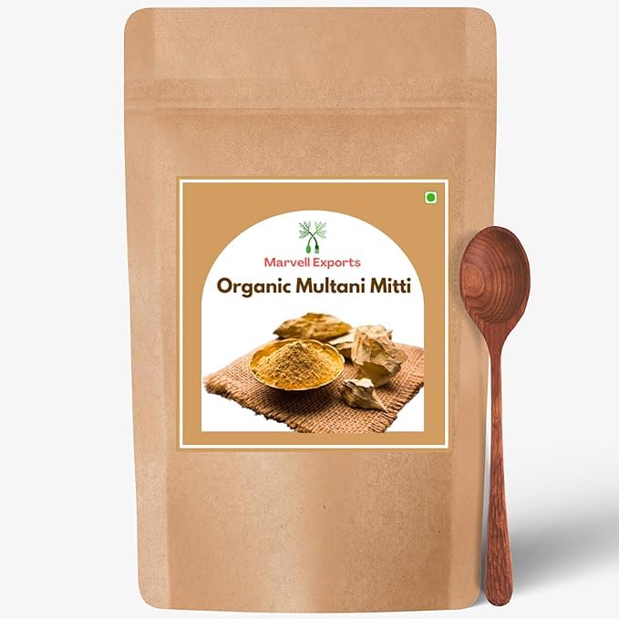 100% Natural Multani Mitti powder And Beetroot Powder Combo Pack 200 grams each for Face, Skin & Hair | Energy Boost, Antioxidant Power | Enhanced Exercise Perf