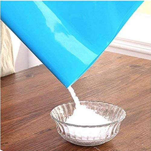 Sakoraware Reusable Heavy Quality Non-Stick Heat Resistant Silicon Kneading Dough Baking Measuring Mat Cake Fondant Rolling Sheet with Scale 50 x 40 cm (Random