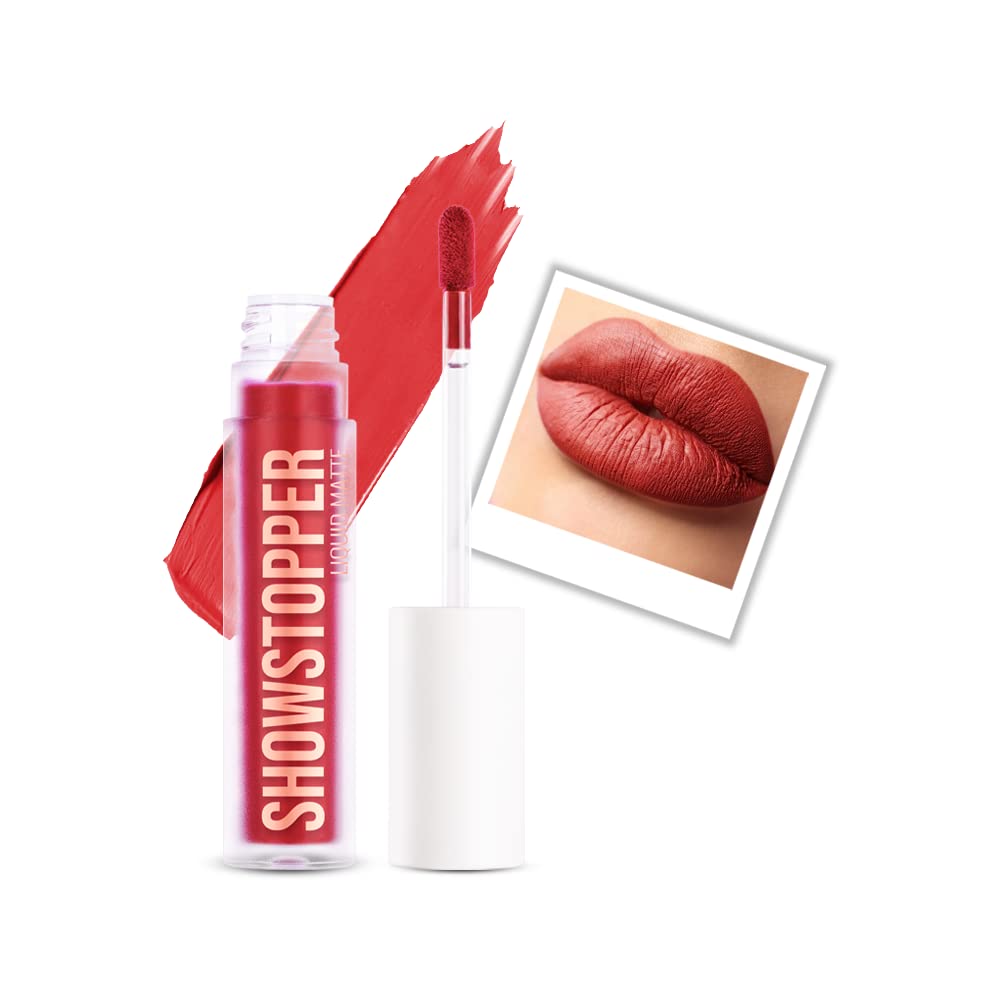 Daily Life Forever52 Showstopper Liquid Lipstick (Obsession-02) Long-lasting up to 12 Hours Stay |Matte Finish |Vegan & Cruelty Free