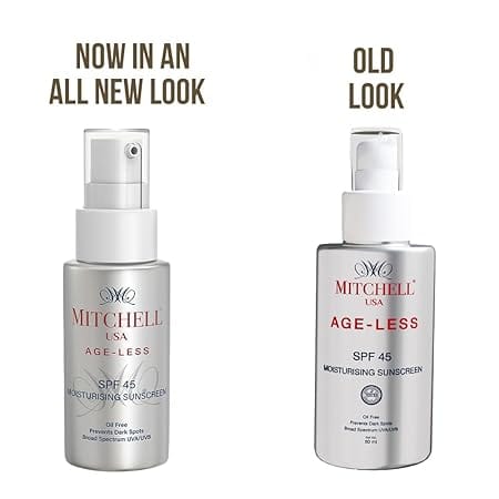 Mitchell USA Ageless Age Prevention SPF 45 - Anti-aging Sunscreen for Face
