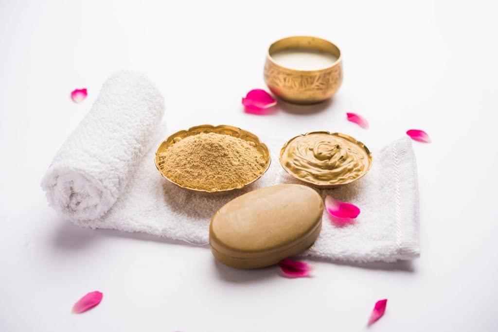 Multani Mitti Powder Organic/Face Pack/Skin Whitening/Bentonite Clay/Fuller's Earth Clay/Fades Acne Scars & Ageing Marks/Natural Hair & Skin/Herbal/Dark Circle/