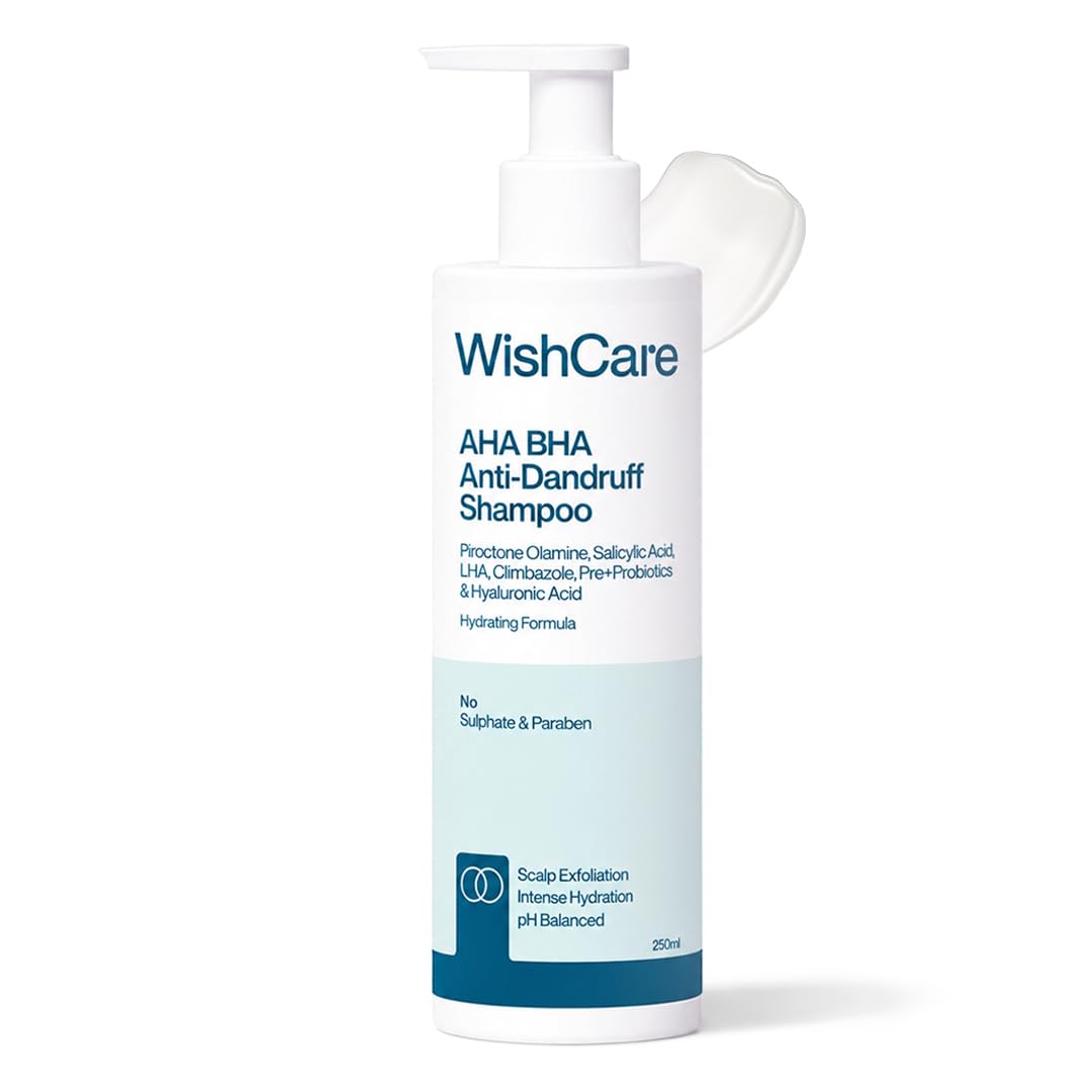 WishCare Hydrating Shampoo | Scalp & Hair Cleansing Formula | Sulfate Free & Paraben Free | For Women & Men | 250 ml