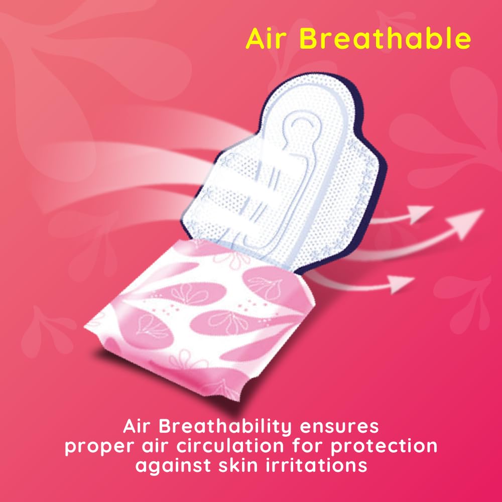Bella Classic Comfort Maxi Drai Sanitary Pads XL - 20pcs | Maximum Dryness | 28 Cm Long With Wings | Rash Free Period | Suitable For Heavy Flow | Disposable Wra
