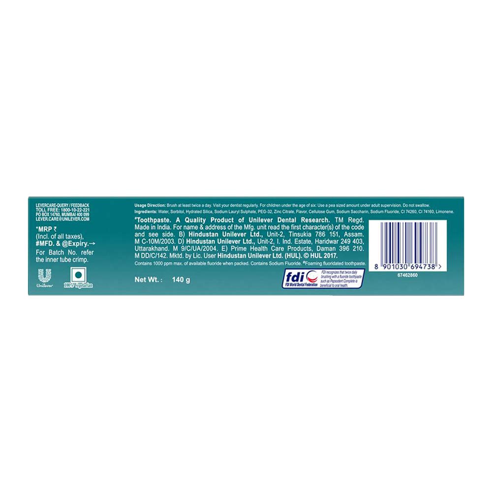 Pepsodent Expert Protection Complete Toothpaste 140 g 140 g (Pack of 1)