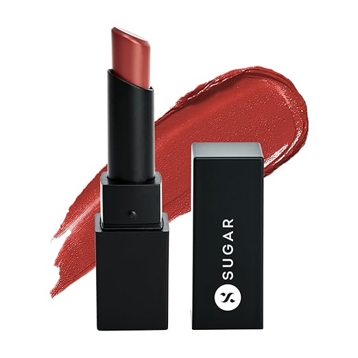 SUGAR Cosmetics Nothing Else Matter Longwear Lipstick 3.5 g 01 Browning Glory