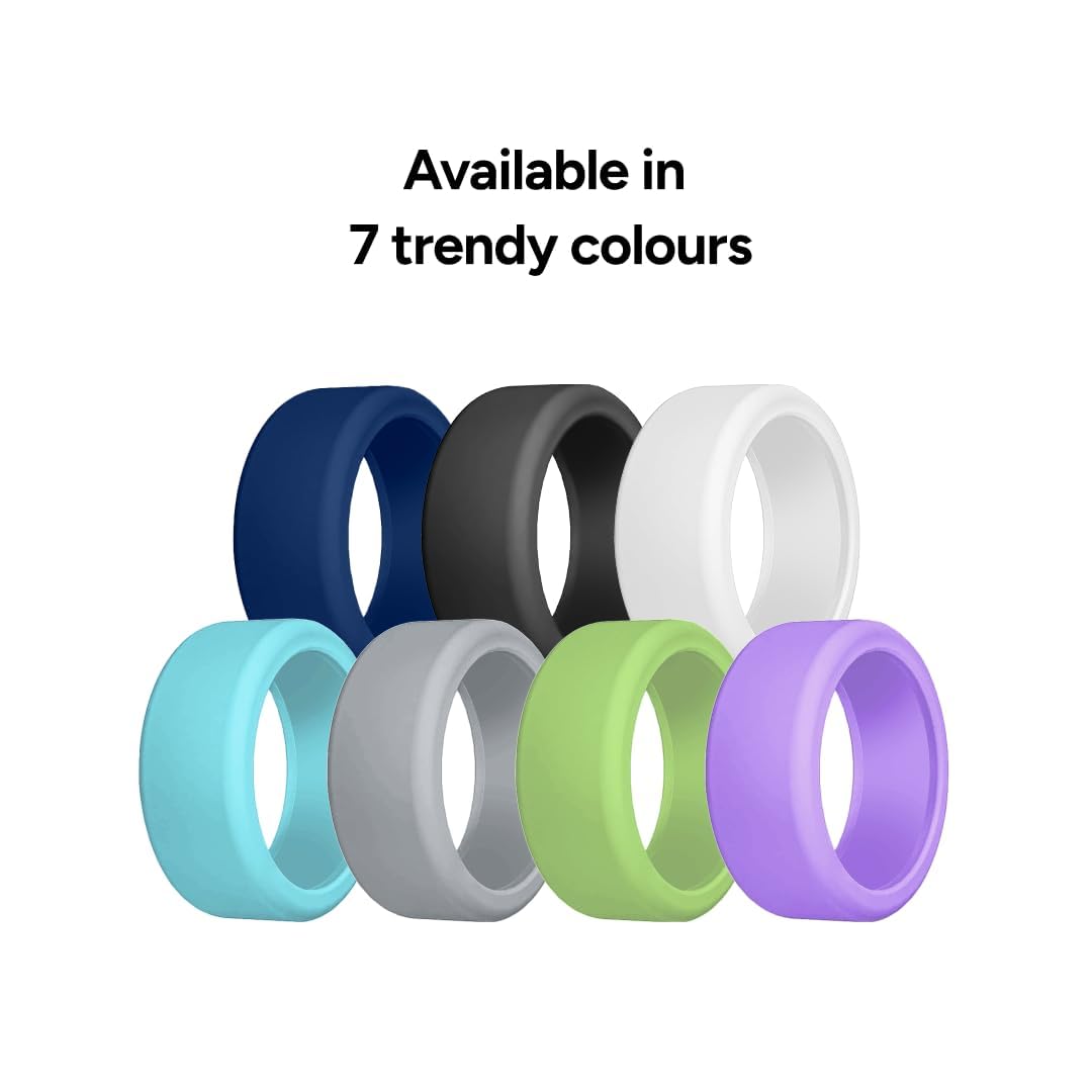 OJOS Ring Protector Compatible with Oura Ring Gen 4/Oura Ring Gen 3/Samsung Galaxy Ring/Gabit Ring/RingConn, Silicone Ring Cover Working Out Accessories Men Wom