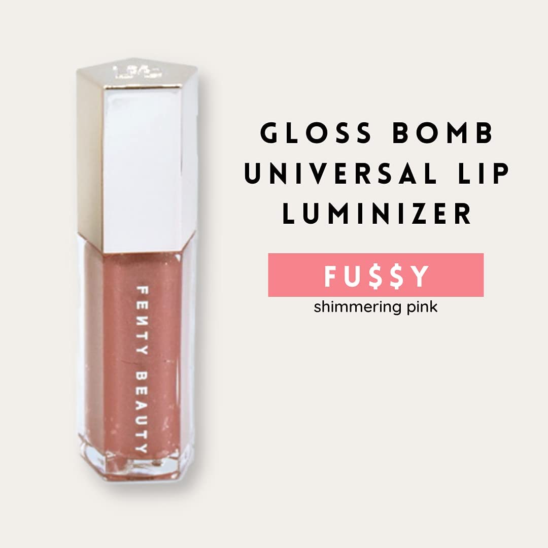 Fenty Beauty By Rihanna Gloss Bomb Universal Lip Luminizer, Fu$$Y Shimmering Pink