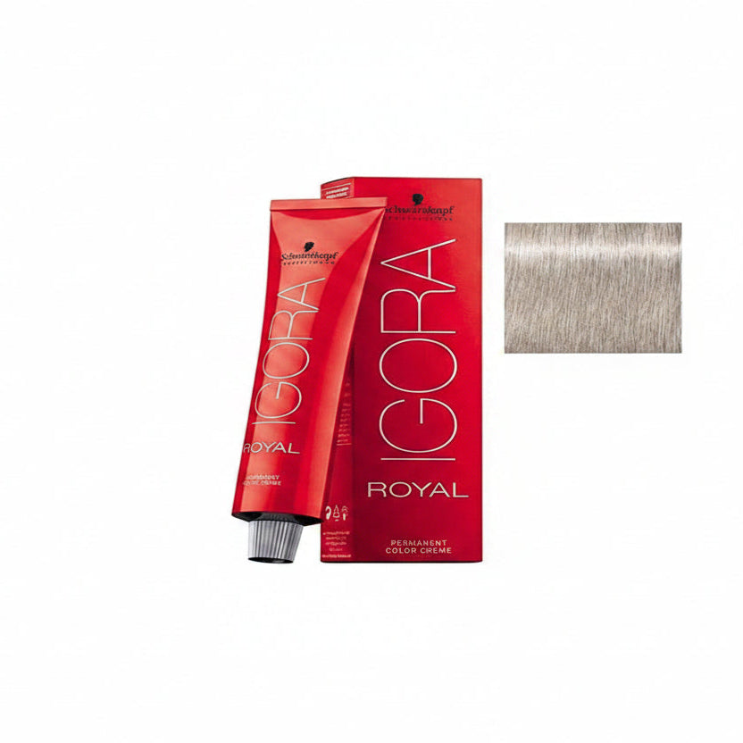 Schwarzkopf Professional Igora Royal Hair Color - 9.5-1 Pastel Ash Blonde