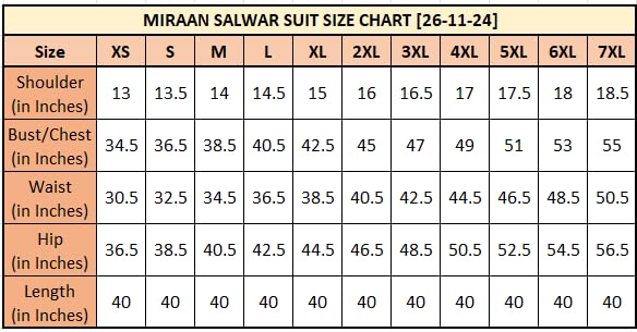 Miraan Cotton Printed Readymade Salwar Suit For Women (MIRAANRV7405_Black)