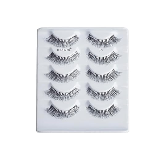 Uroparis Eyelashes 5 Pairs 51