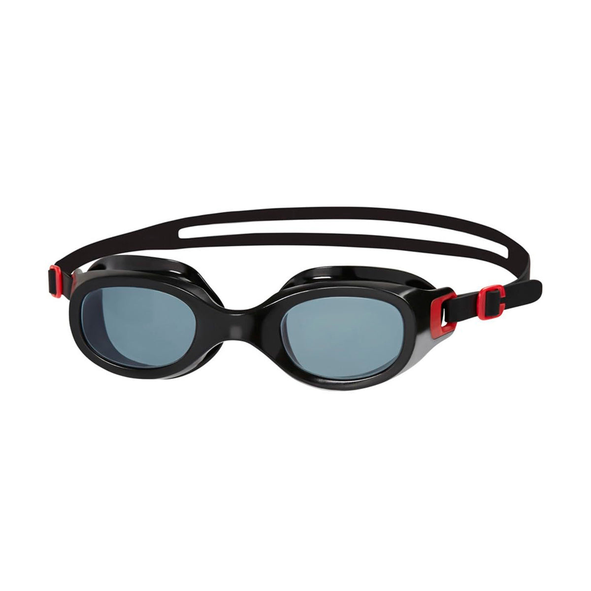 Speedo Unisex-Adult Futura Classic Goggles Red/Smoke
