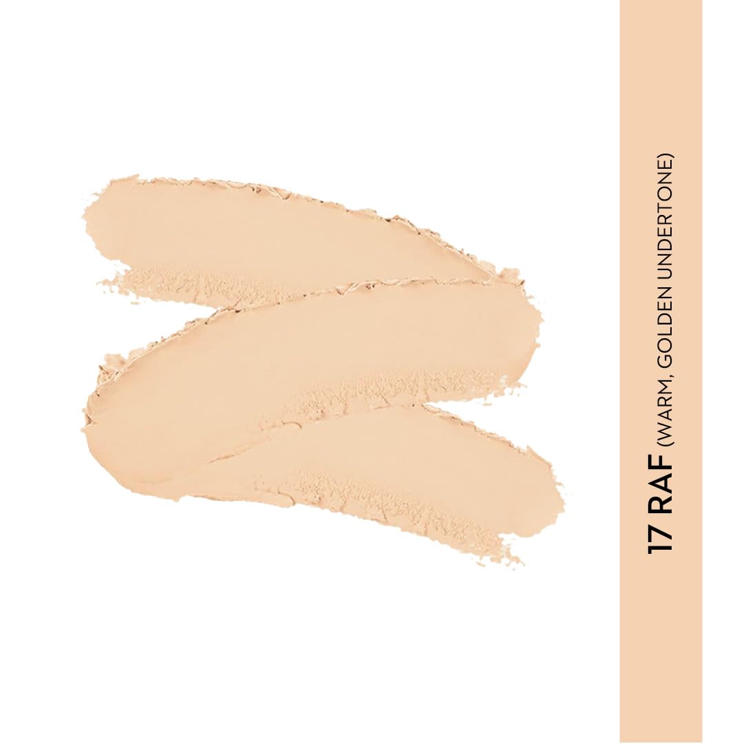 SUGAR Cosmetics Ace Of Face Foundation Stick with In-Built Brush | Full Coverage Cream Foundation for Indian Skin | Matte Finish | Lasts 24 Hours | 12gm - 17 Raf