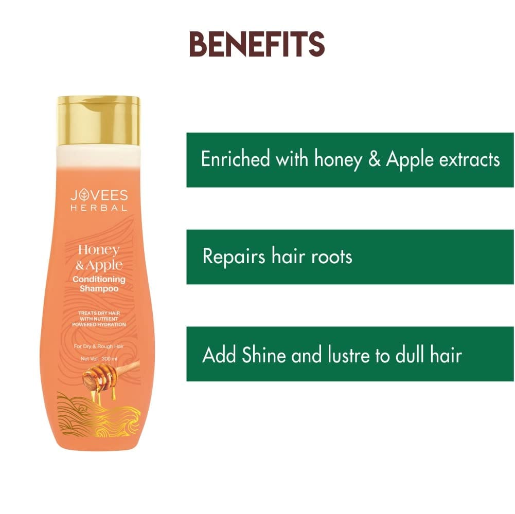 Jovees - Honey & Apple Conditioning Shampoo (300mL)