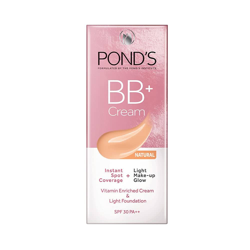 POND'S BB+ Cream, Instant Spot Coverage + Natural Glow, 01 Original 30 g