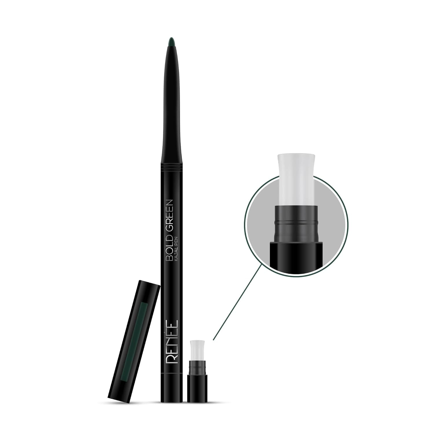 RENEE - Kajal Pen Bold Green - 0.35gm