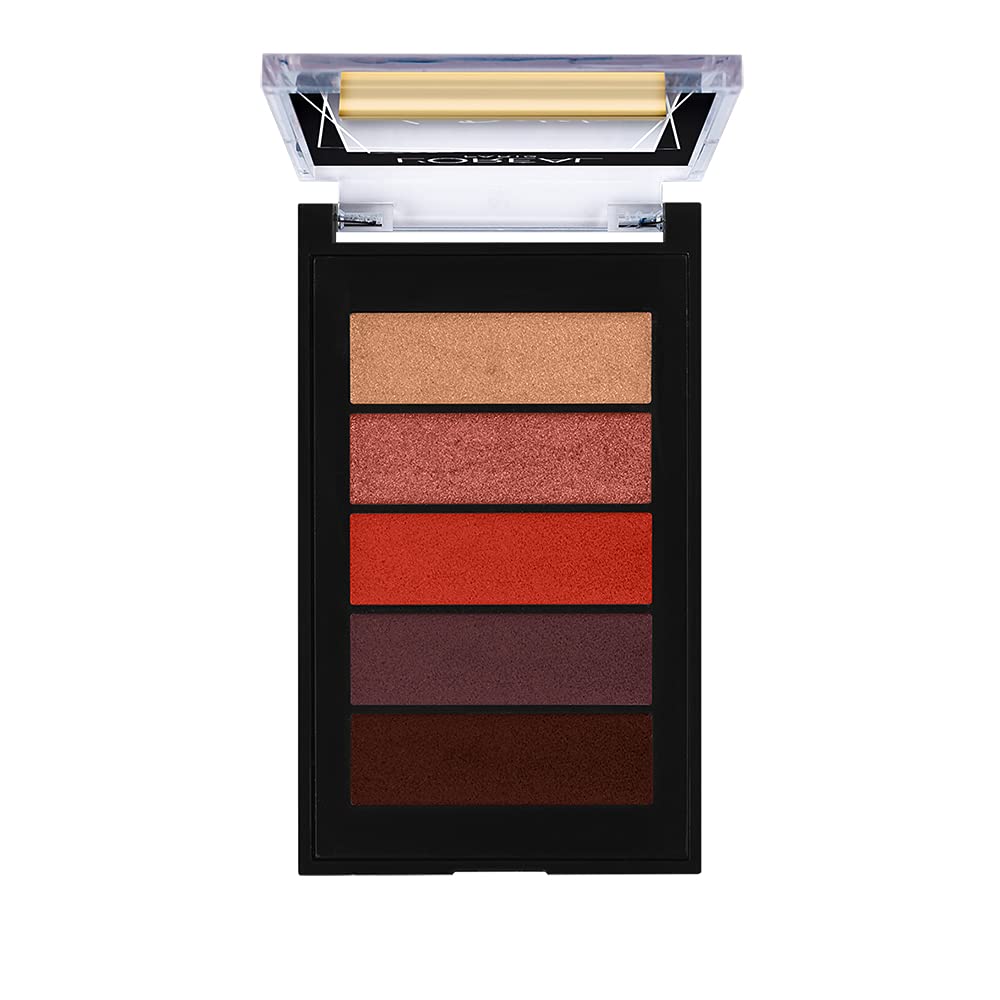 L'Oréal Paris Eyeshadow Palette, Mini-Sized, High Pigmentation, Highly Blendable Shades, La Petite, Maximalist