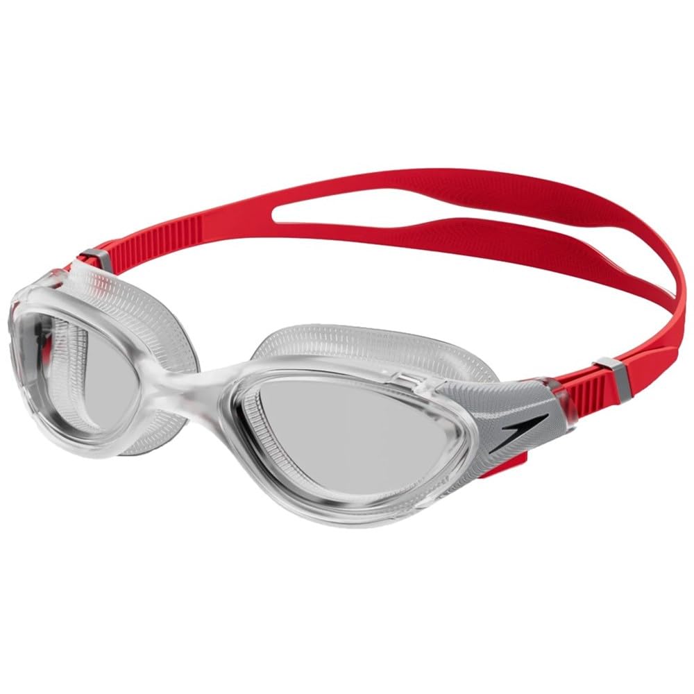 Unisex Adult Biofuse 2.0 Clear Lens Swim Goggles - Tint & Red One Size Tint & Red